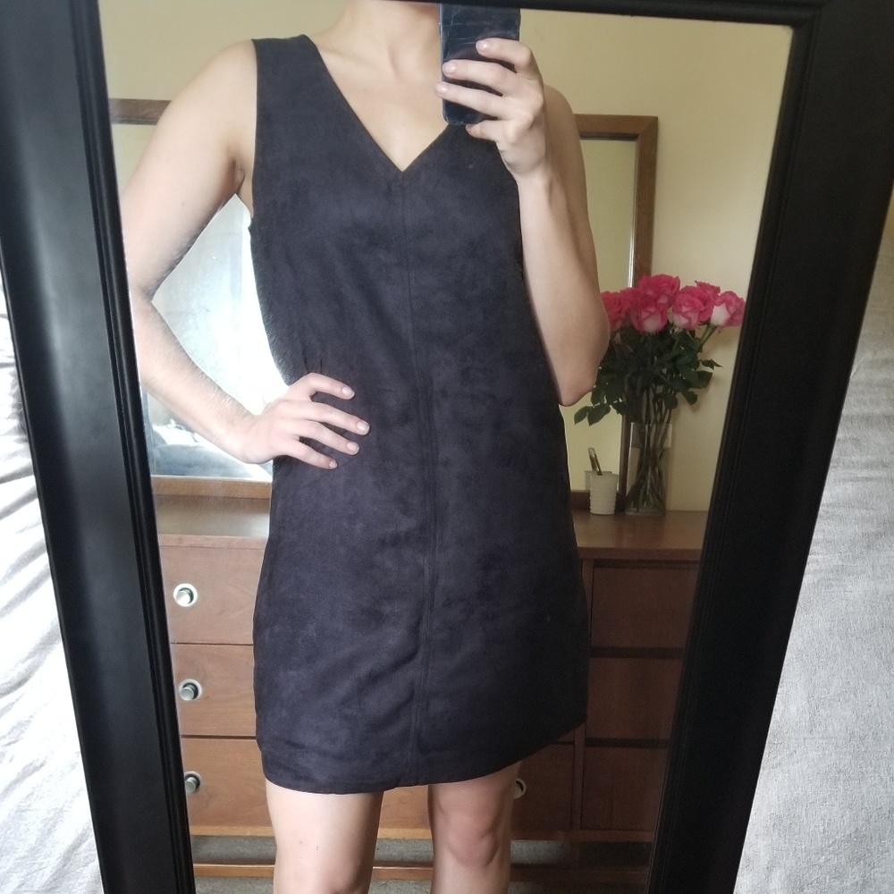 Jaime suede mini dress